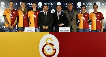 SPOINT İnşaat, Galatasaray Petrol Ofisi Kadın Futbol Takımı’nın Forma Kol Sponsoru Oldu